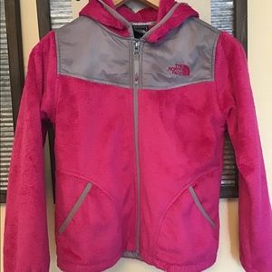 North Face kids fleece jacket sz 10-12 super soft